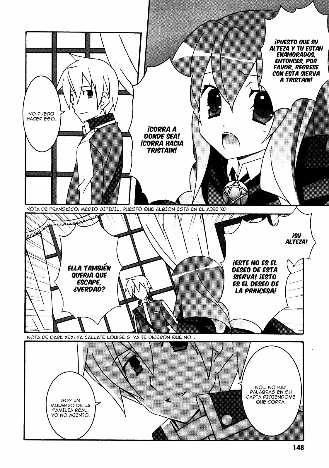 Zero no tsukaima capítulo 21, página 10