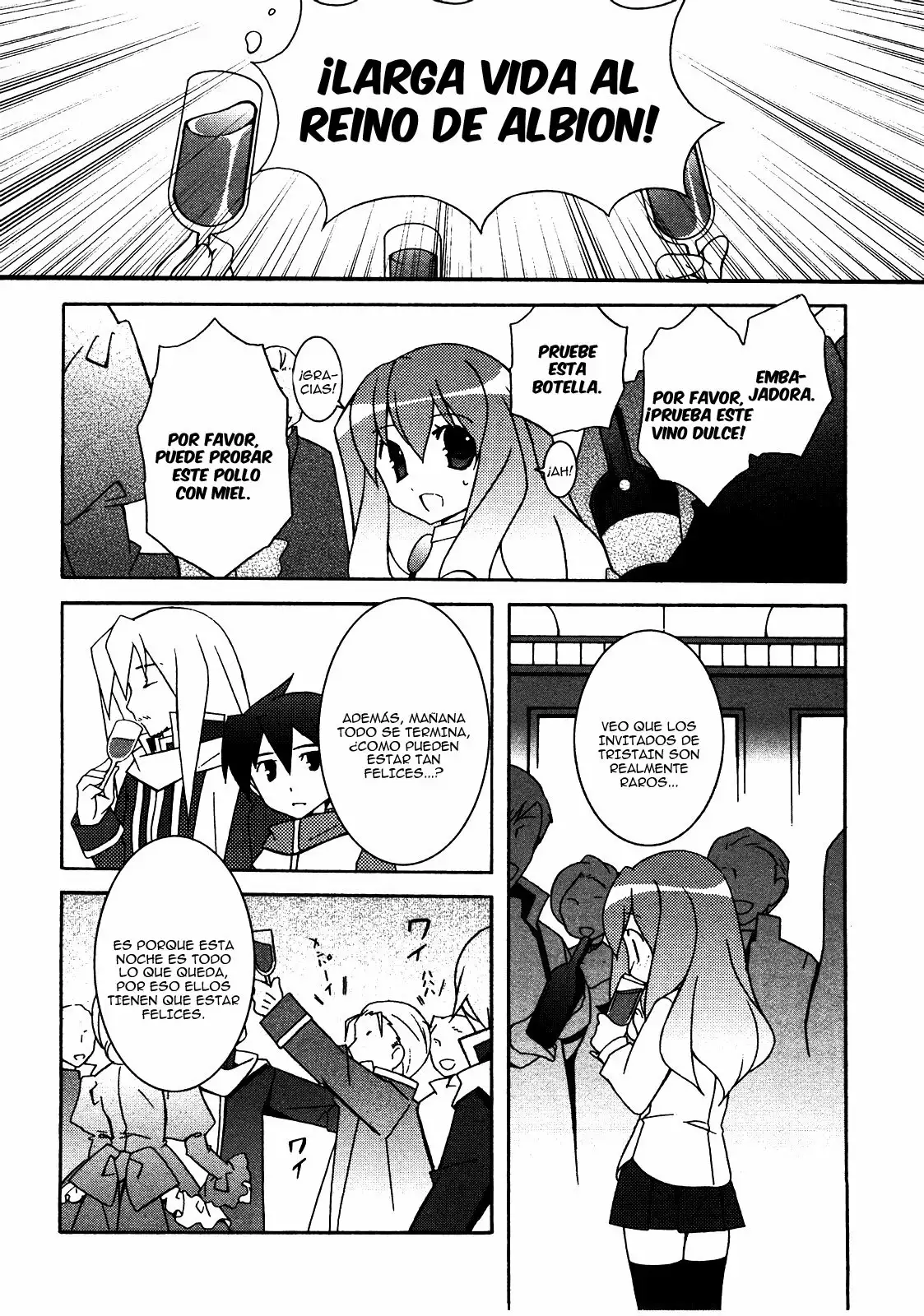 Zero no tsukaima capítulo 21, página 14