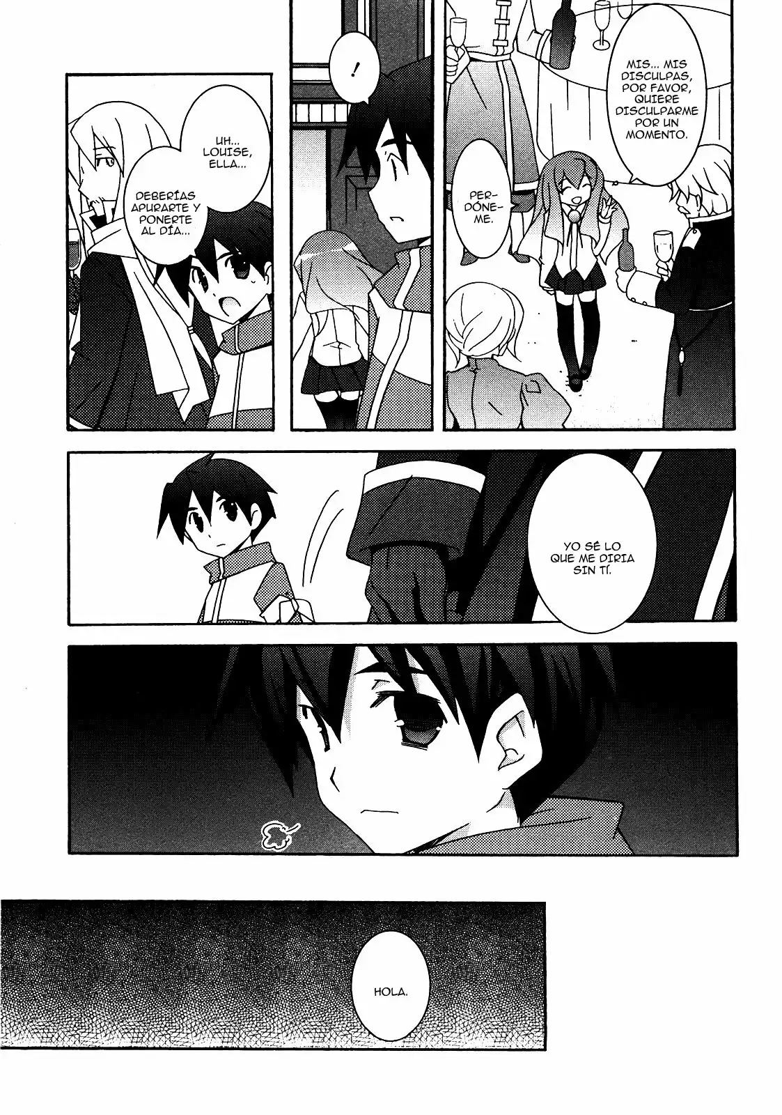 Zero no tsukaima capítulo 21, página 15