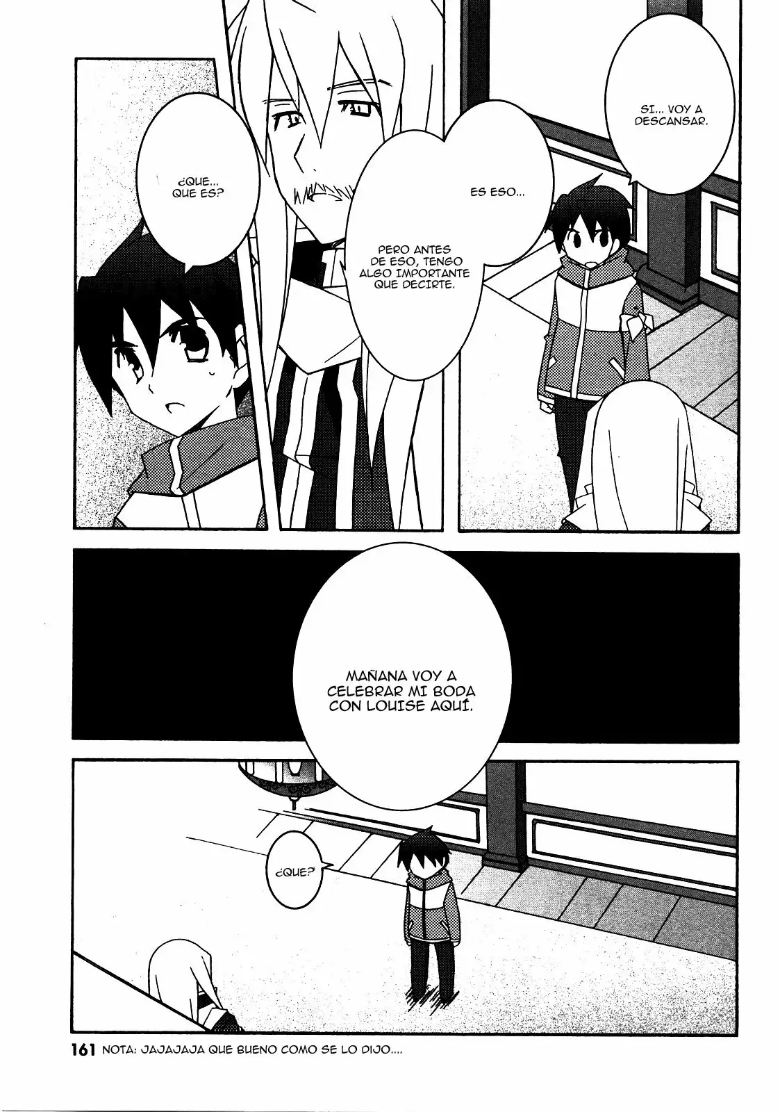Zero no tsukaima capítulo 21, página 23