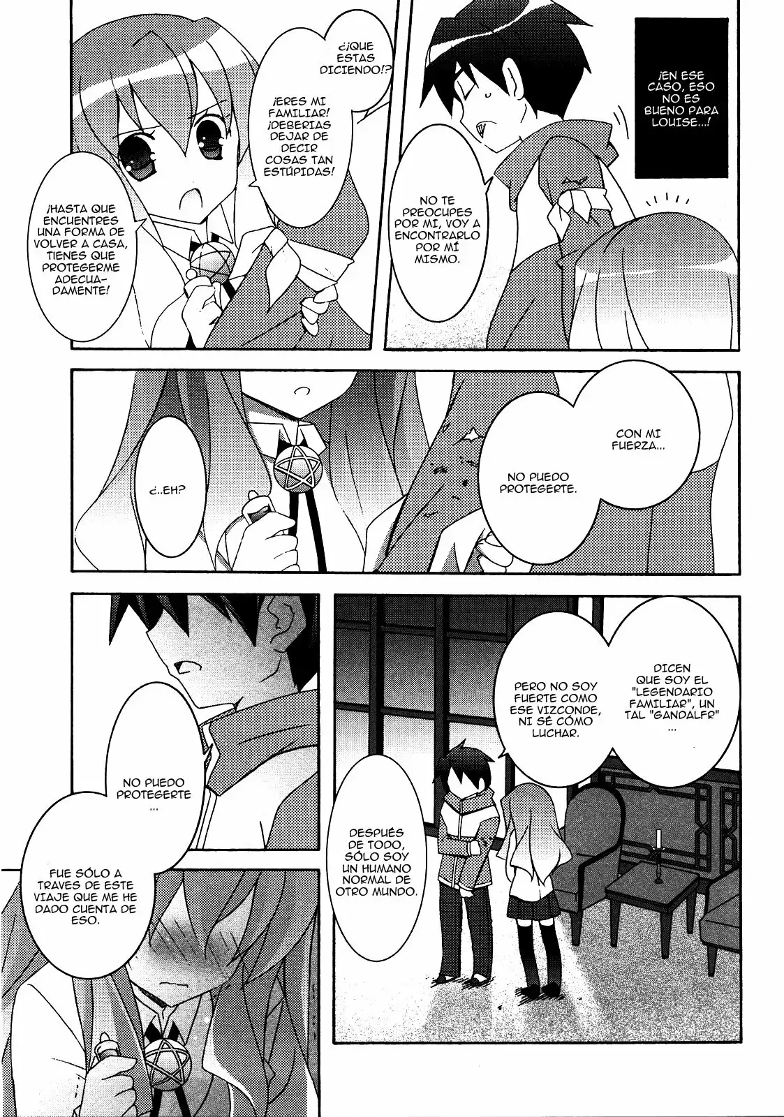 Zero no tsukaima capítulo 21, página 31