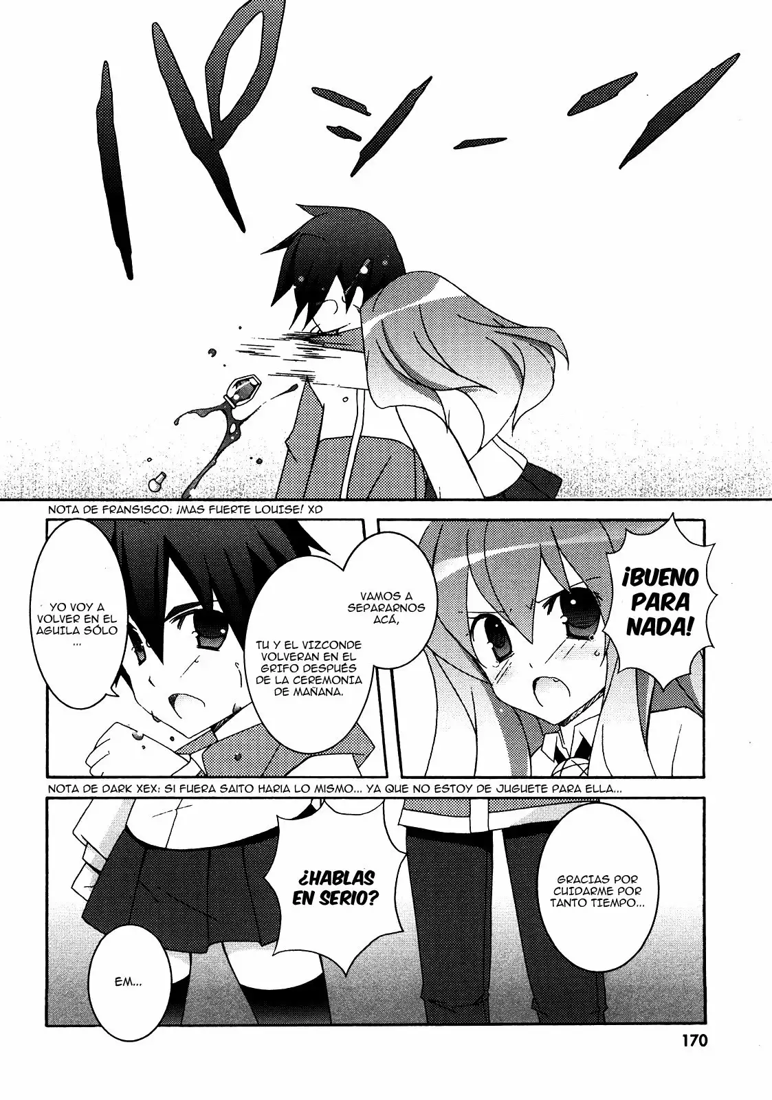Zero no tsukaima capítulo 21, página 32