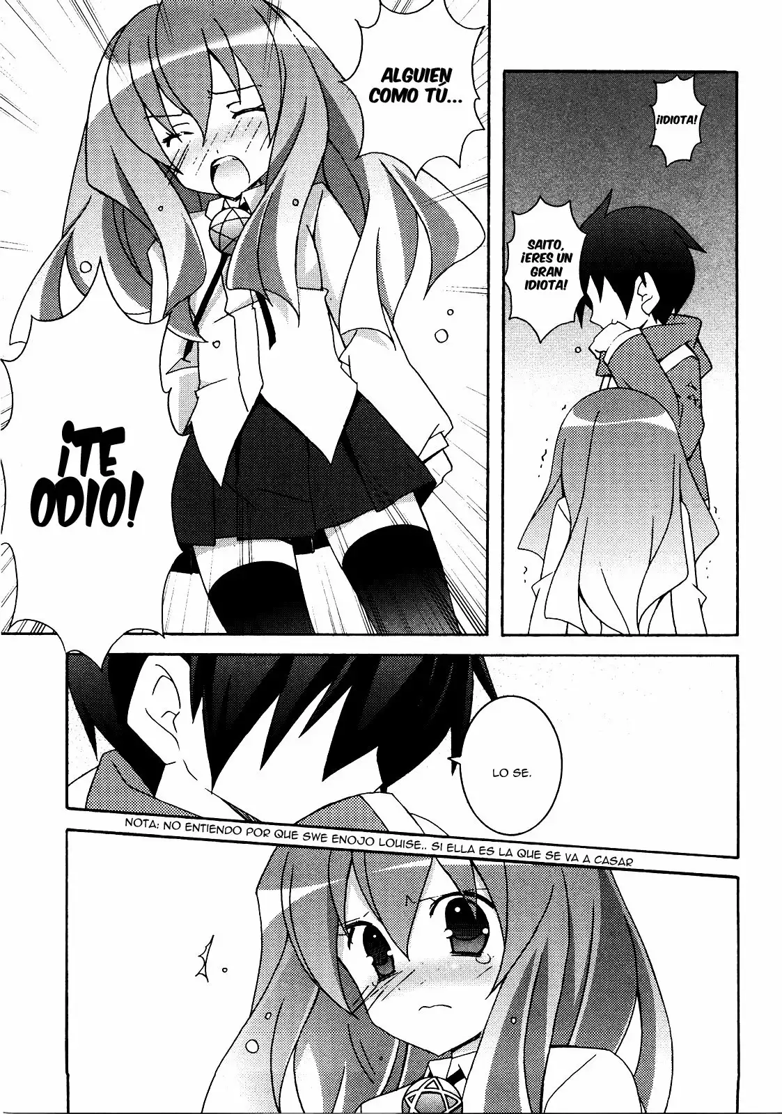 Zero no tsukaima capítulo 21, página 33