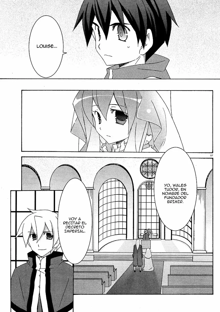 Zero no tsukaima capítulo 22, página 7