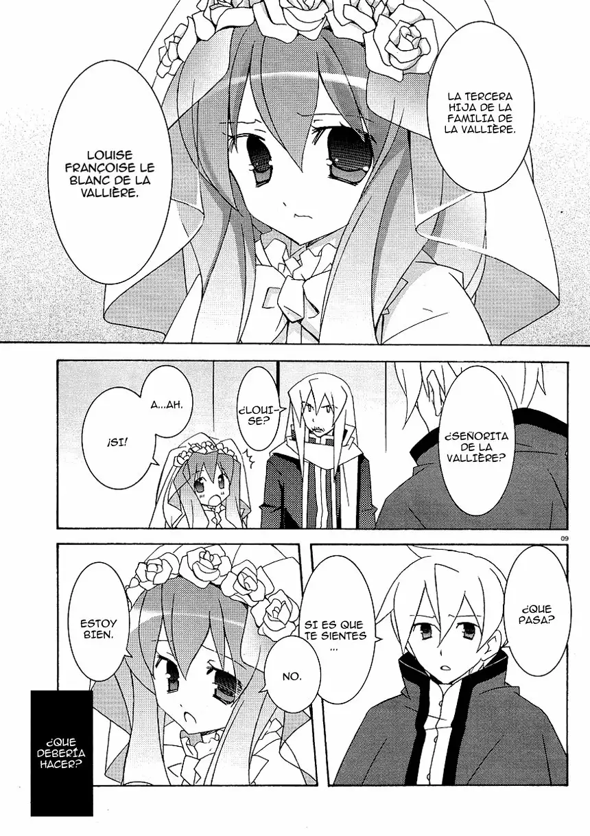 Zero no tsukaima capítulo 22, página 9