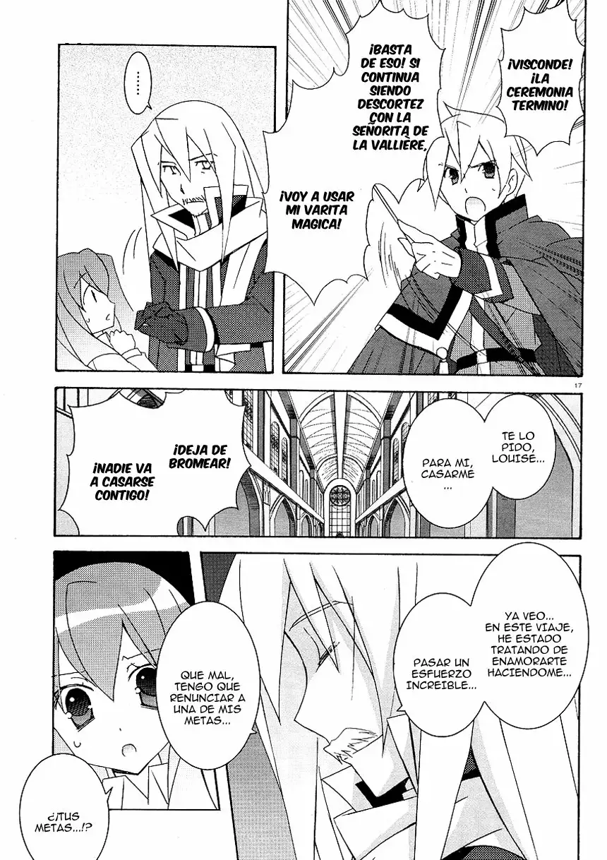 Zero no tsukaima capítulo 22, página 17