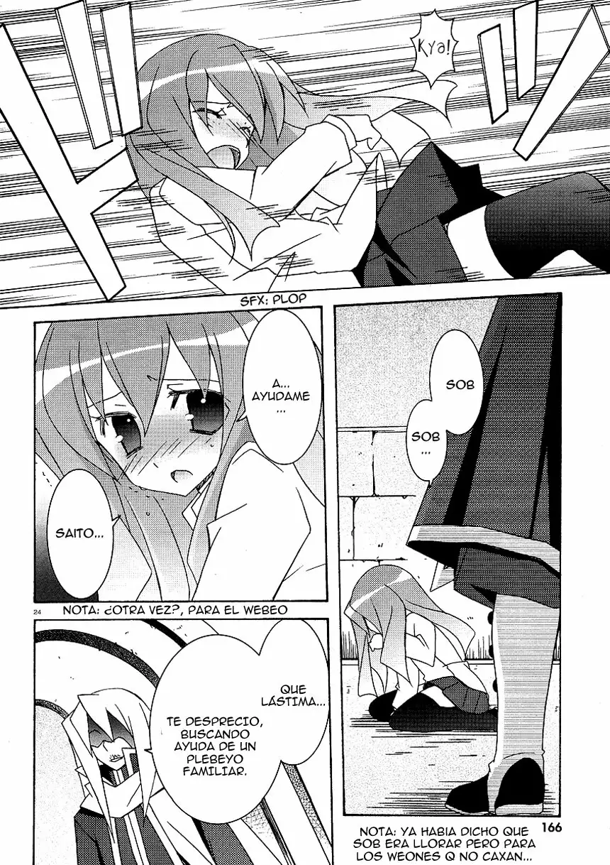 Zero no tsukaima capítulo 22, página 24
