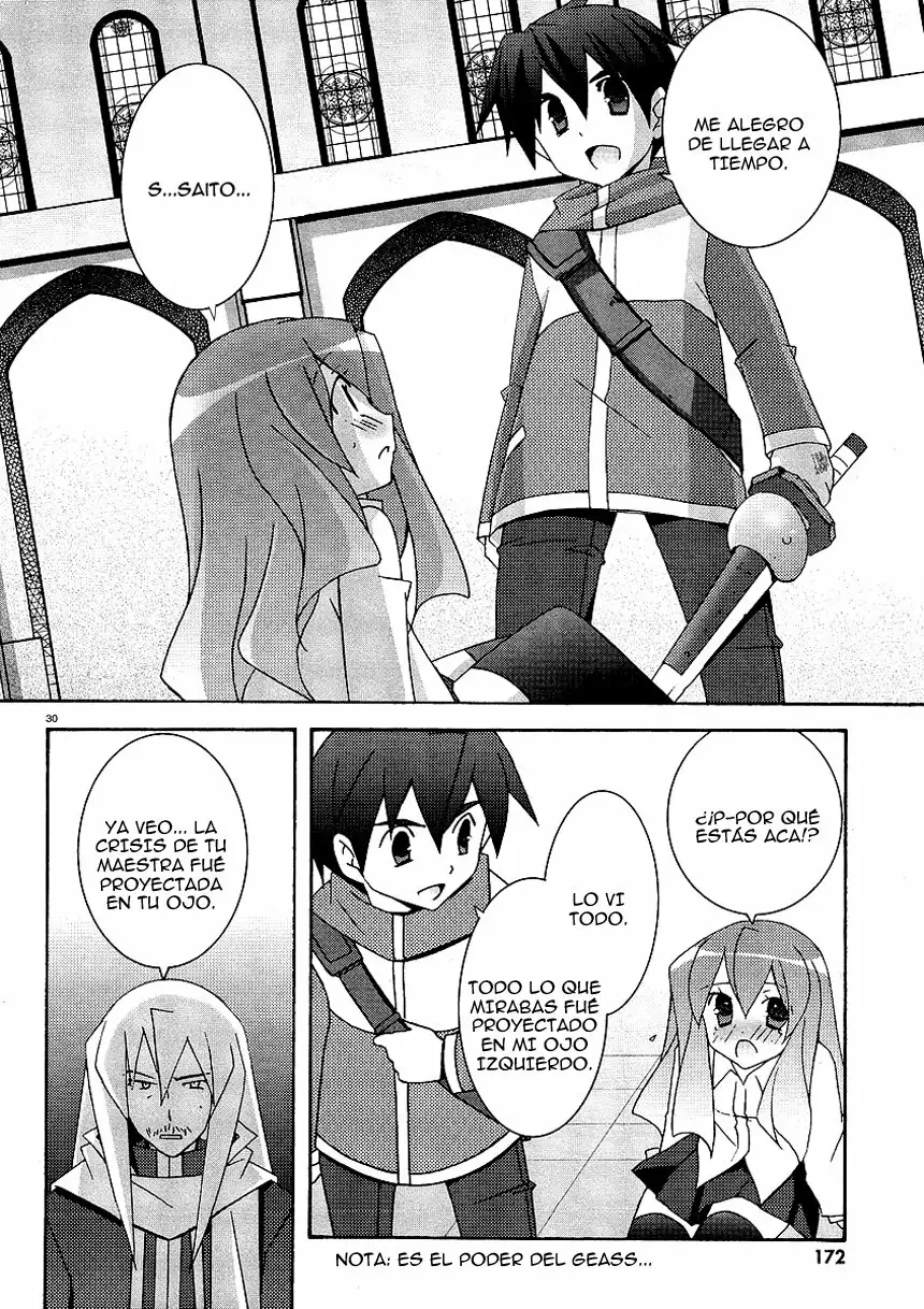 Zero no tsukaima capítulo 22, página 30