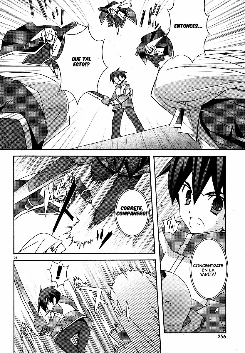 Zero no tsukaima capítulo 23, página 8