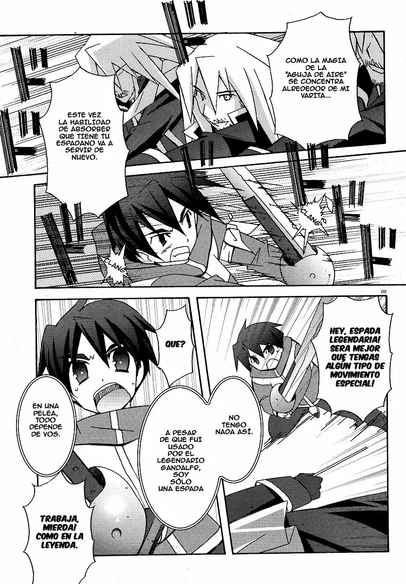 Zero no tsukaima capítulo 23, página 9