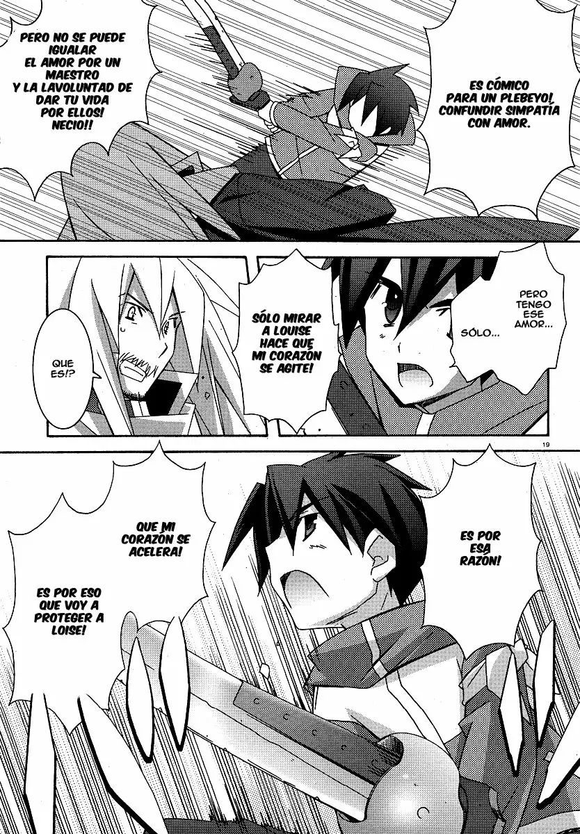 Zero no tsukaima capítulo 23, página 19