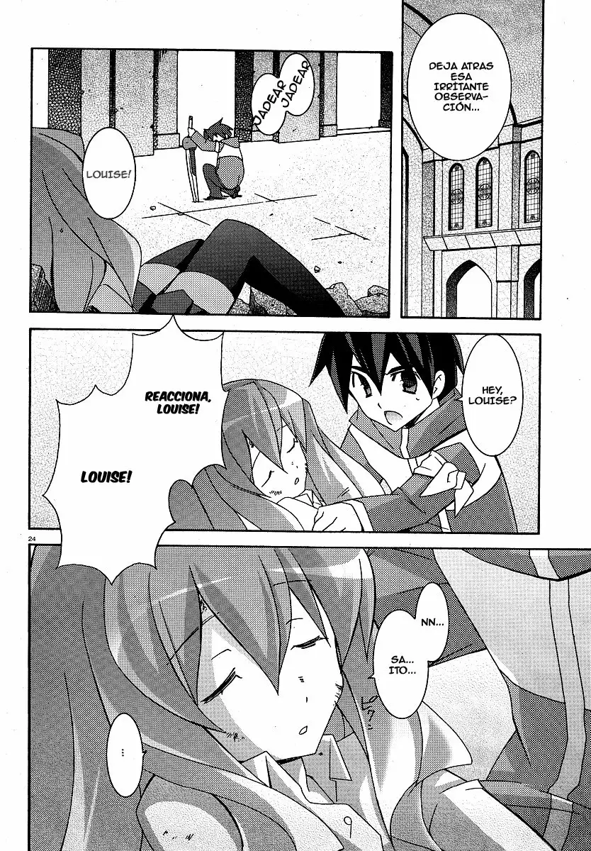 Zero no tsukaima capítulo 23, página 24