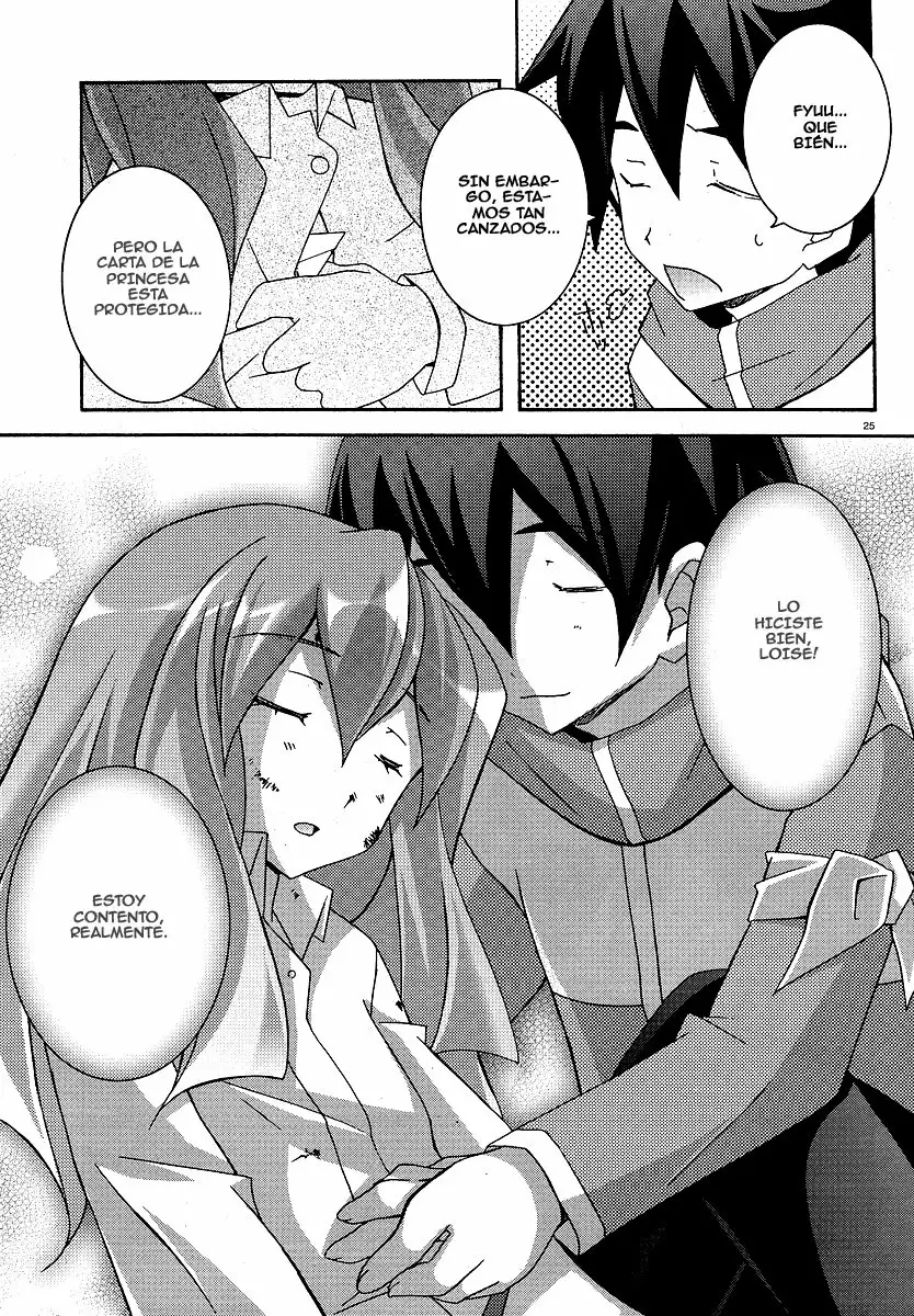 Zero no tsukaima capítulo 23, página 25
