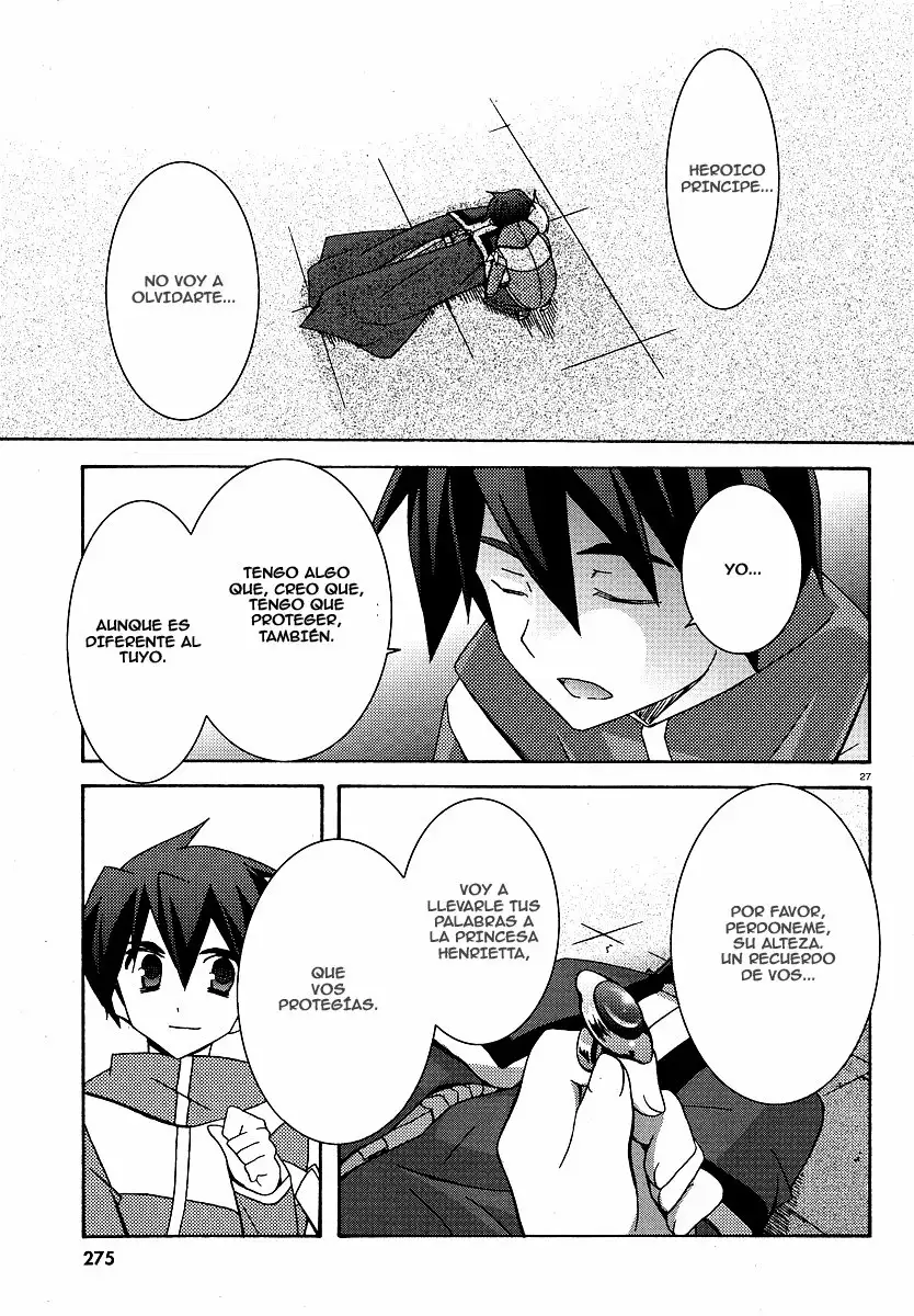 Zero no tsukaima capítulo 23, página 27