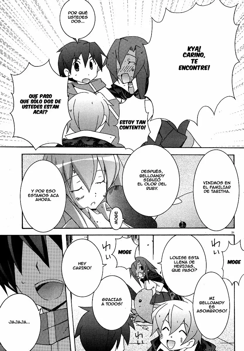 Zero no tsukaima capítulo 23, página 31