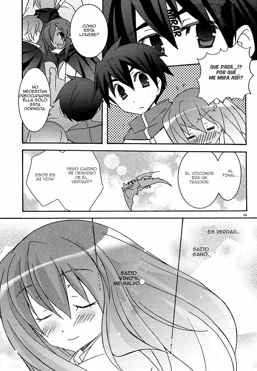 Zero no tsukaima capítulo 24, página 5