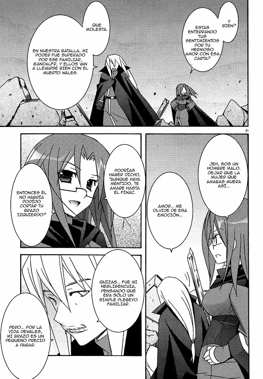 Zero no tsukaima capítulo 24, página 21