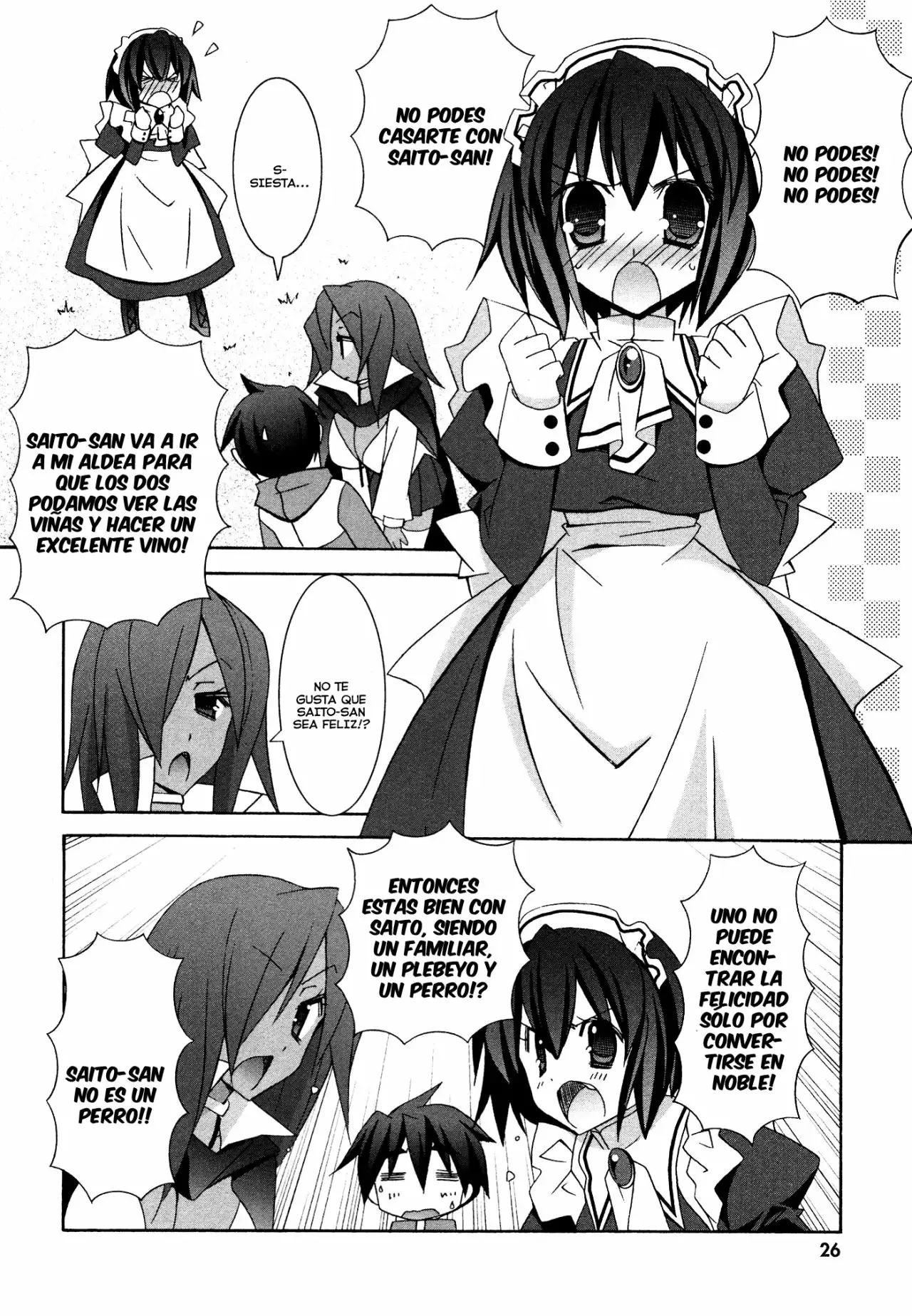 Zero no tsukaima capítulo 28, página 5
