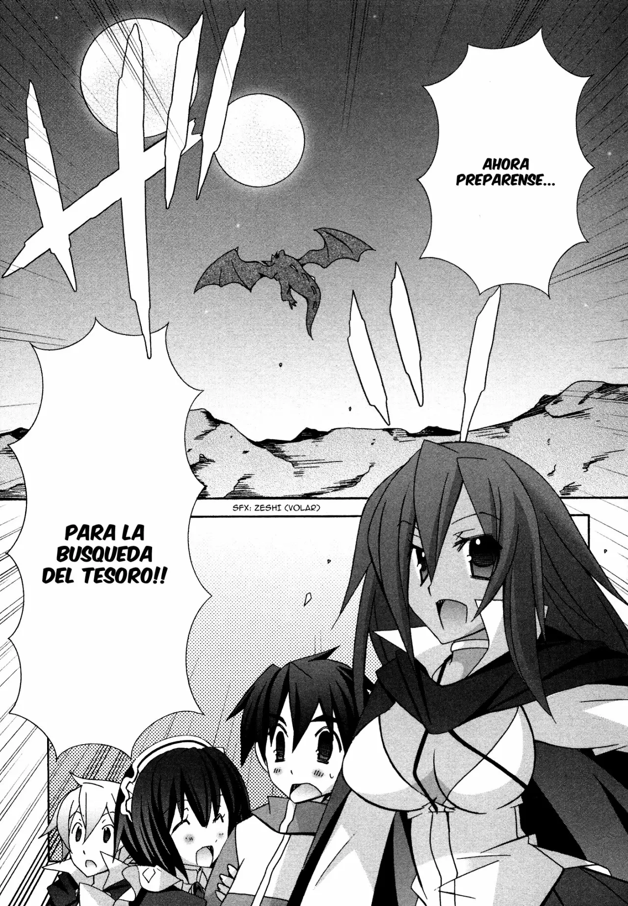 Zero no tsukaima capítulo 28, página 10