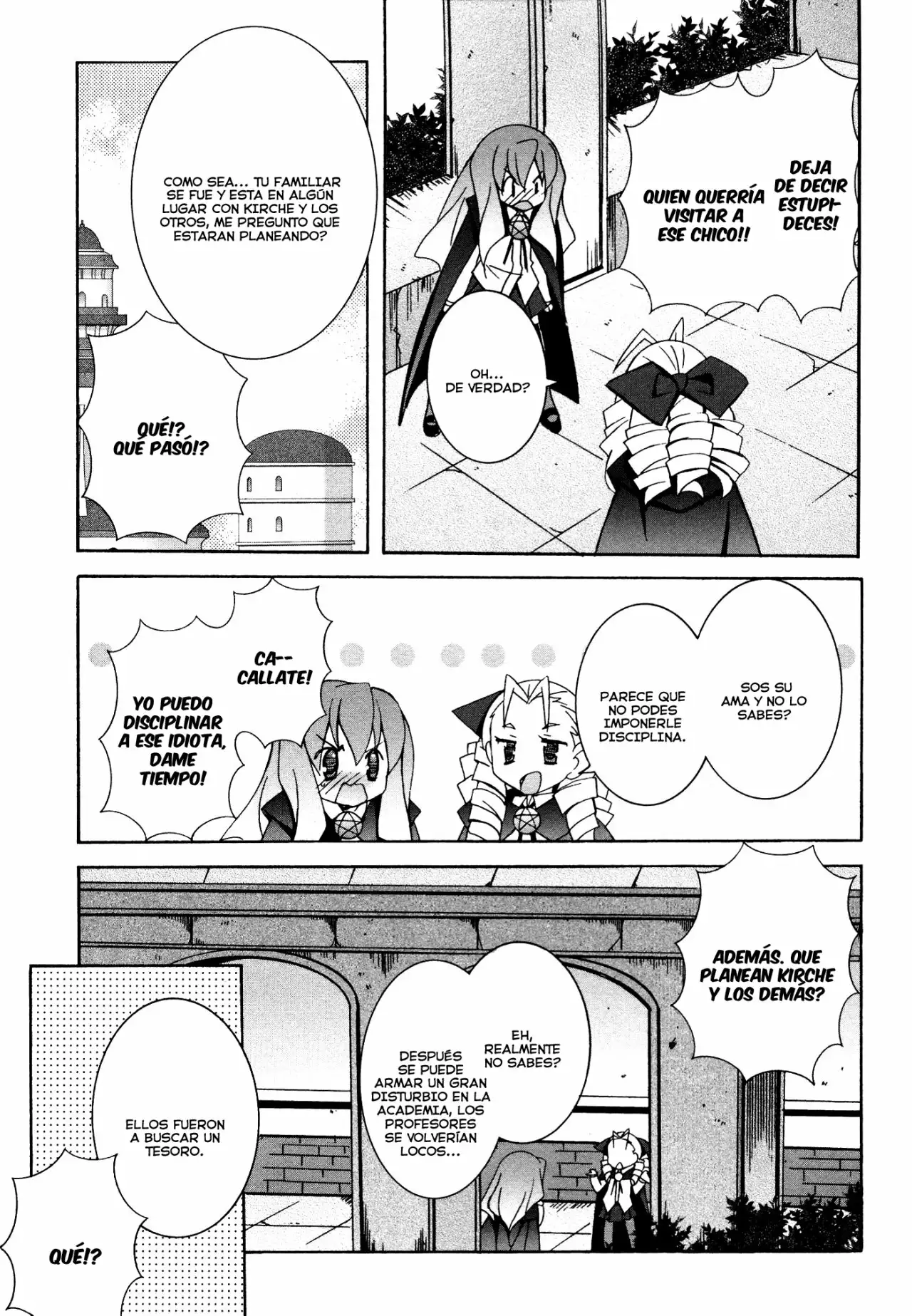 Zero no tsukaima capítulo 28, página 12