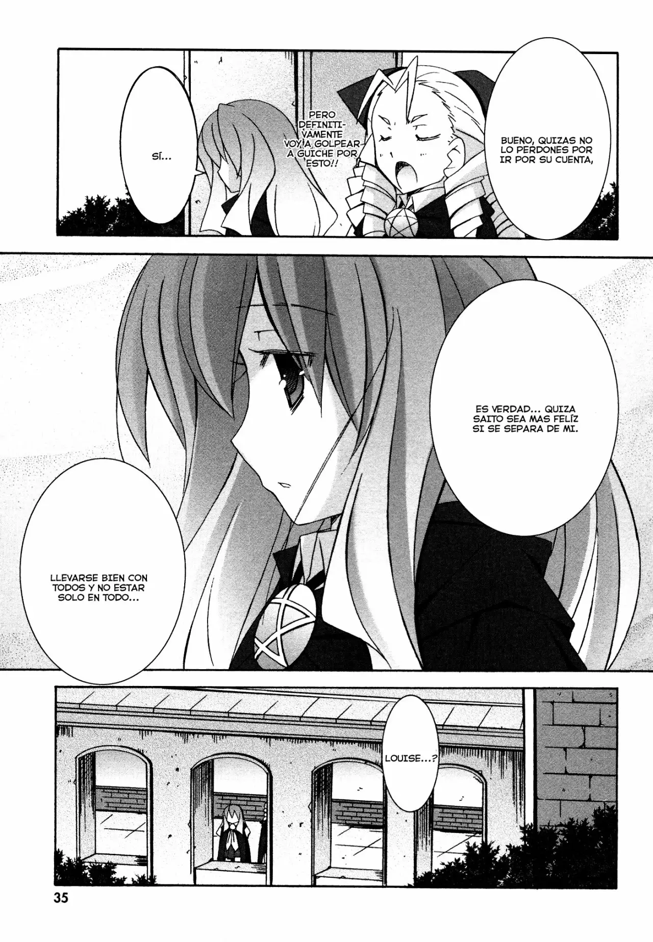 Zero no tsukaima capítulo 28, página 14