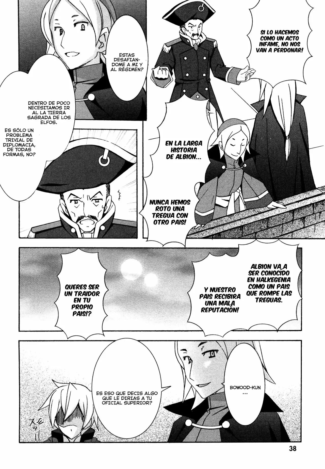 Zero no tsukaima capítulo 28, página 17
