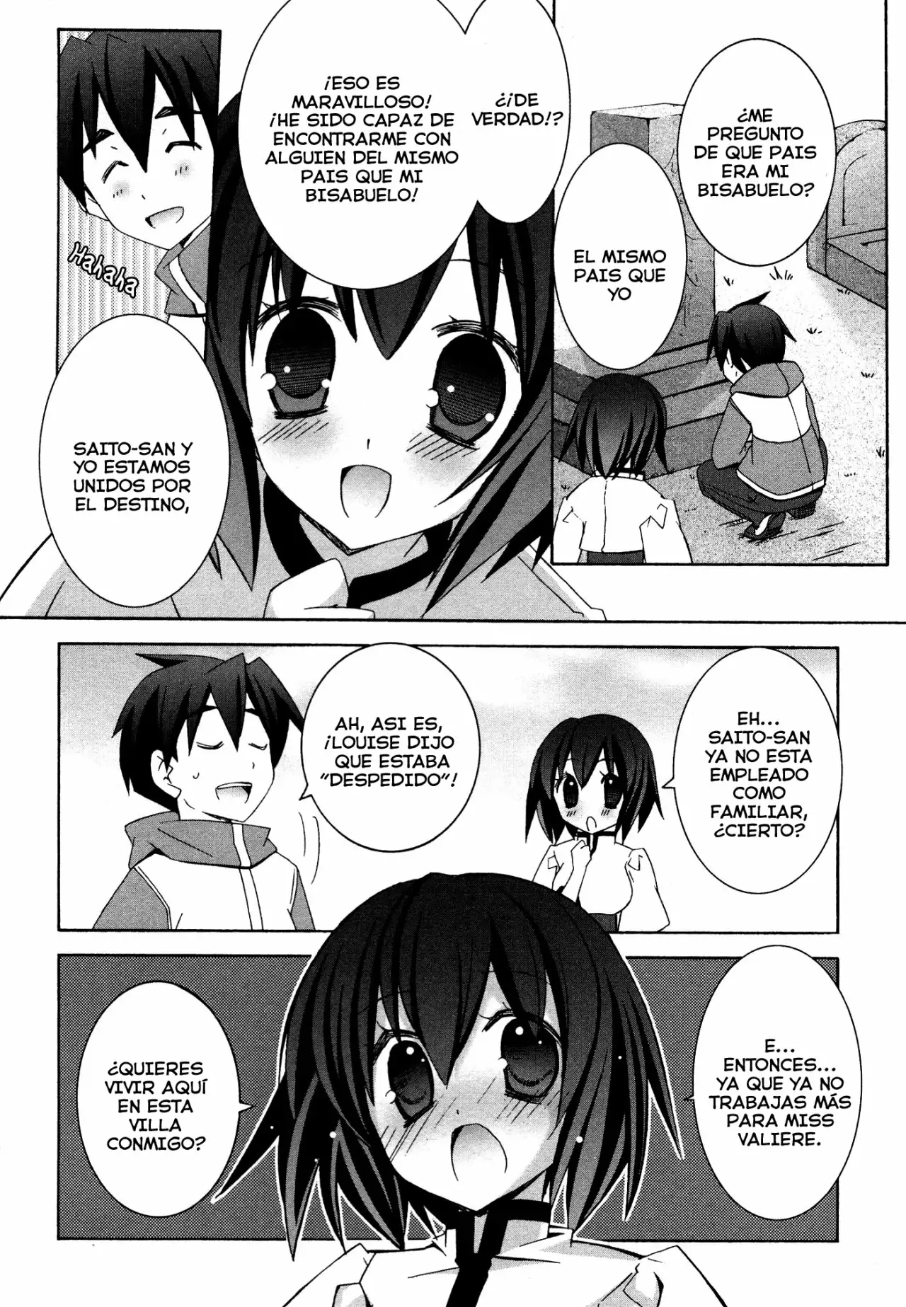 Zero no tsukaima capítulo 30, página 5
