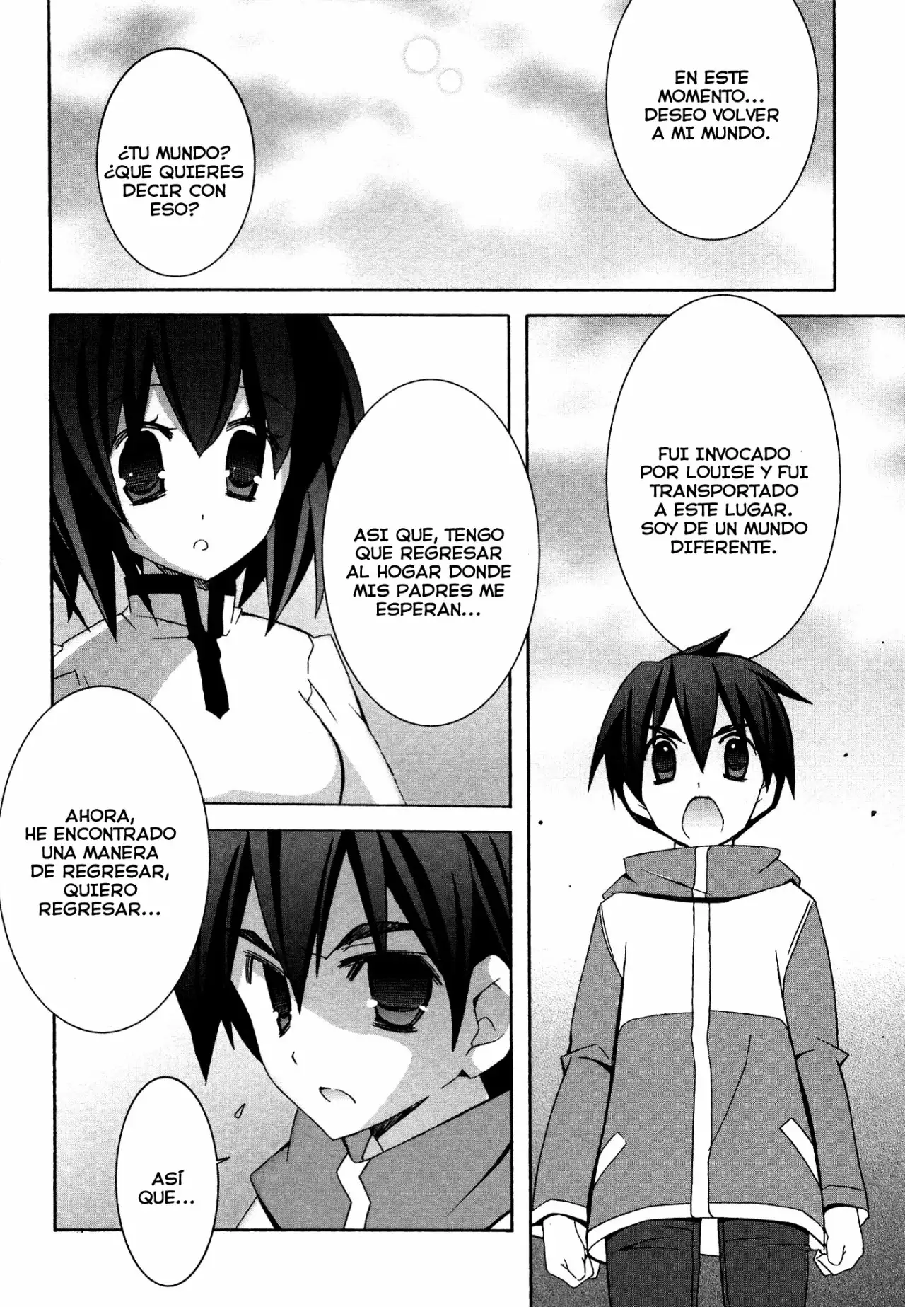 Zero no tsukaima capítulo 30, página 7