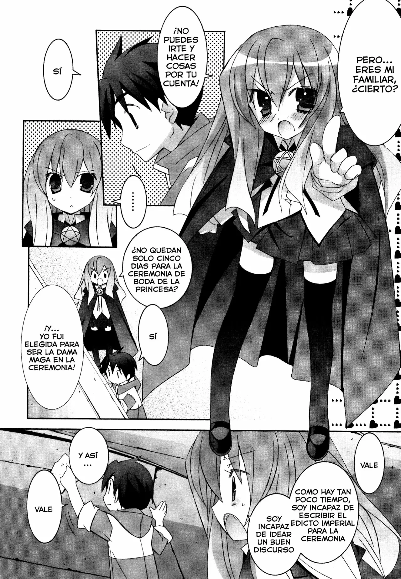 Zero no tsukaima capítulo 31, página 17