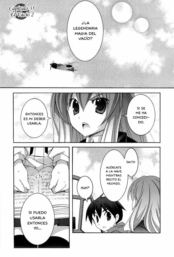 Zero no tsukaima capítulo 35, página 2