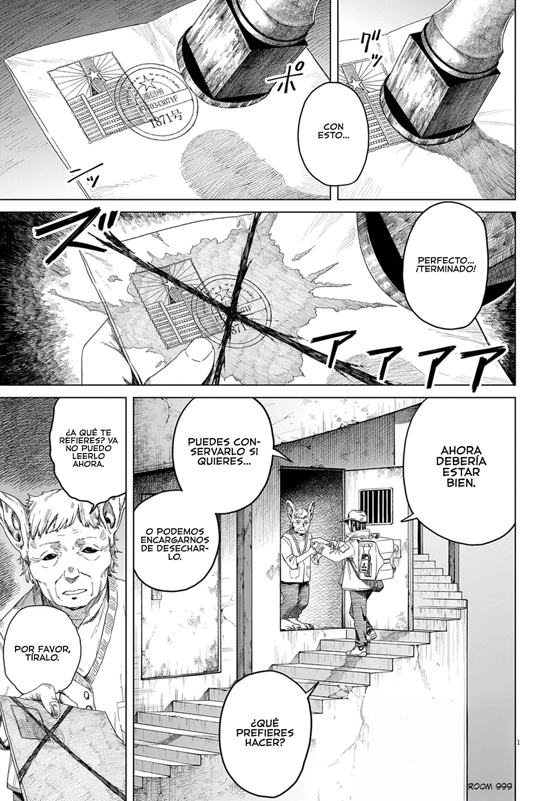 999-goushitsu capítulo 2, página 2