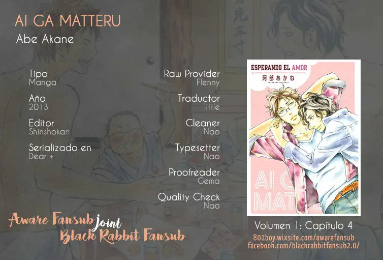 Ai ga Matteru capítulo 4, página 34