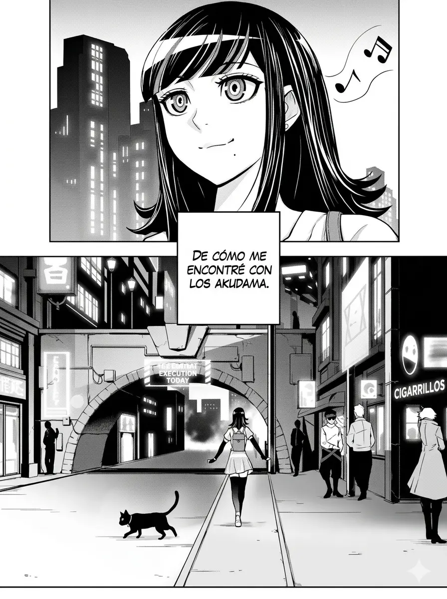 Akudama Drive capítulo 1, página 4