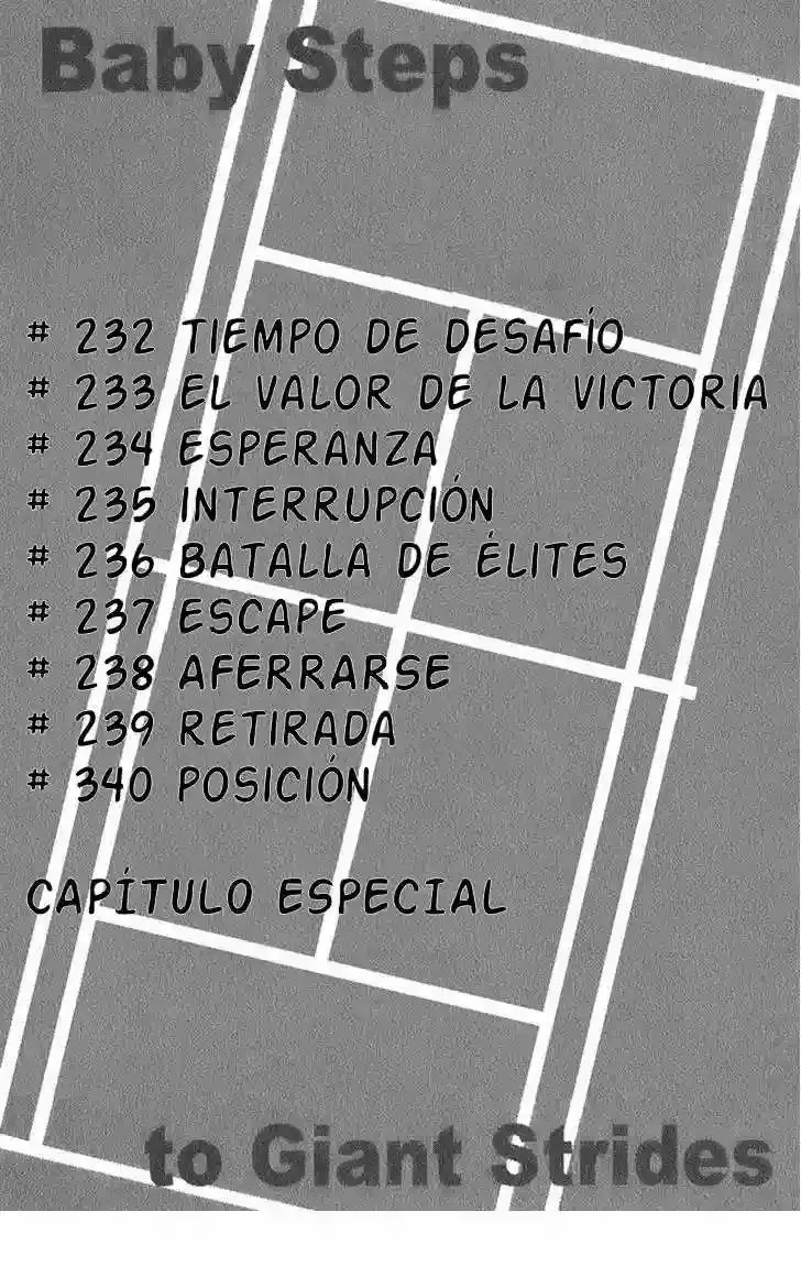 Baby Steps capítulo 232, página 5