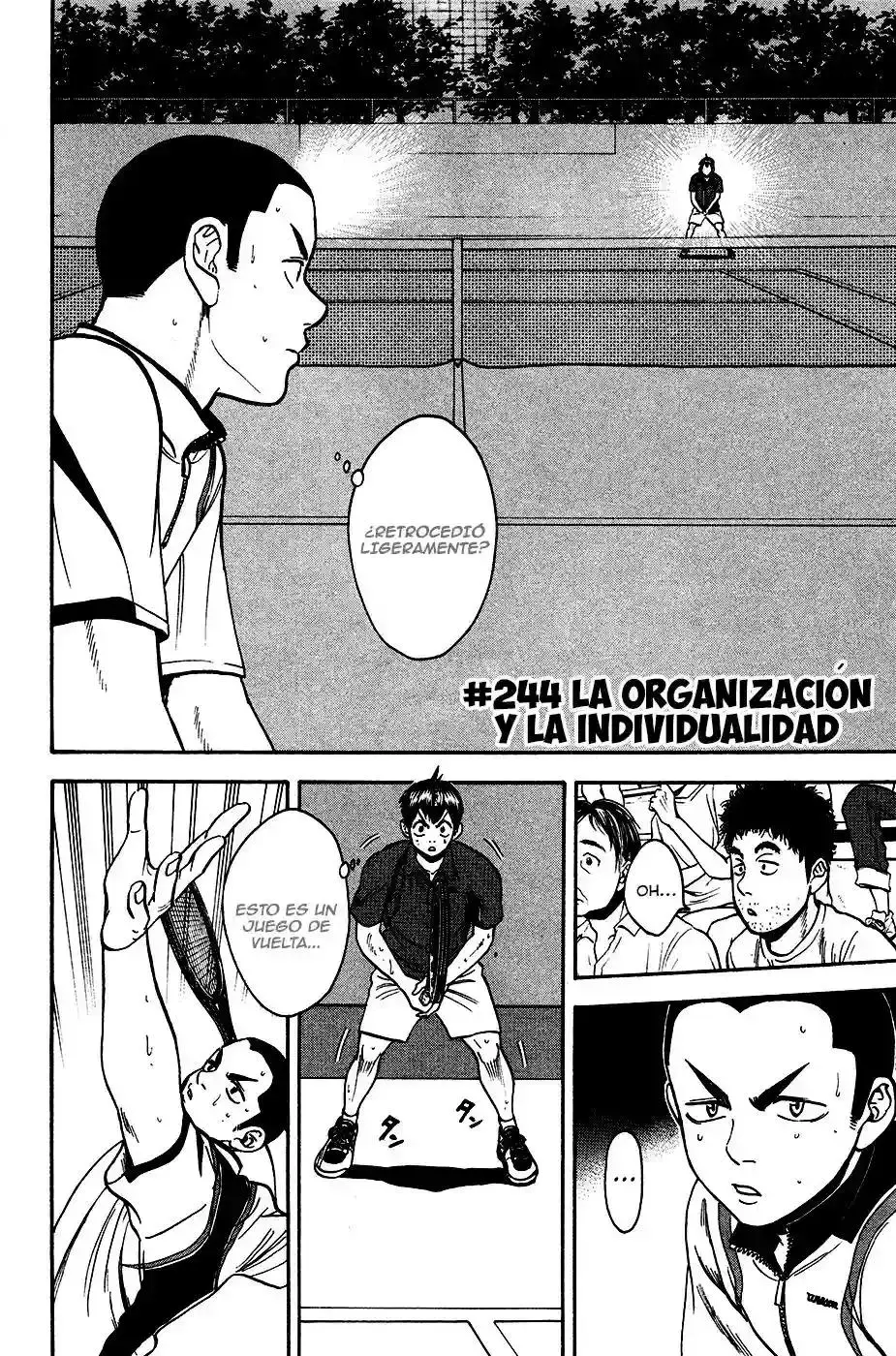 Baby Steps capítulo 244, página 3