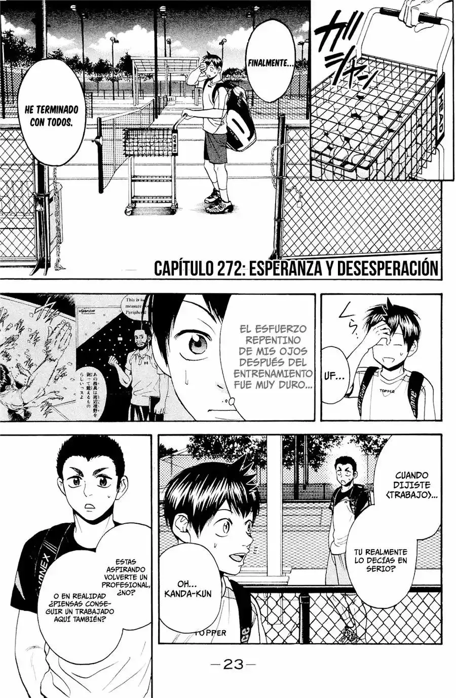 Baby Steps capítulo 272, página 2