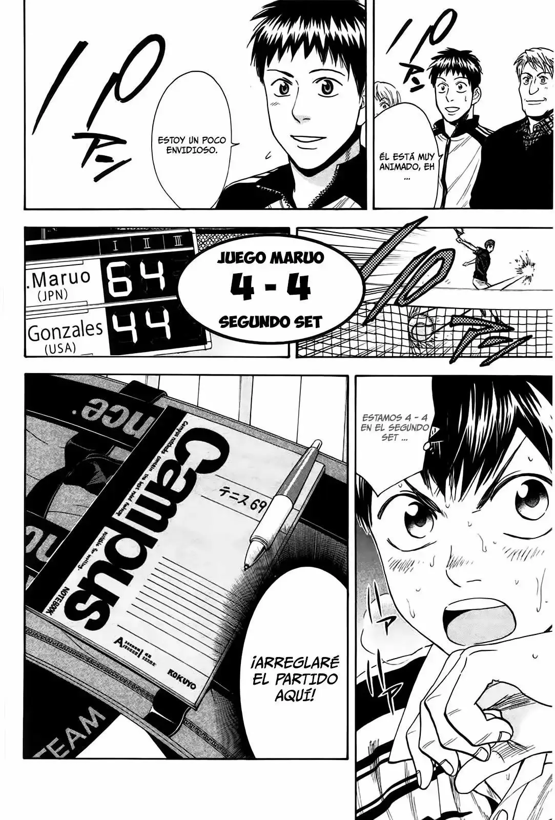 Baby Steps capítulo 287, página 17