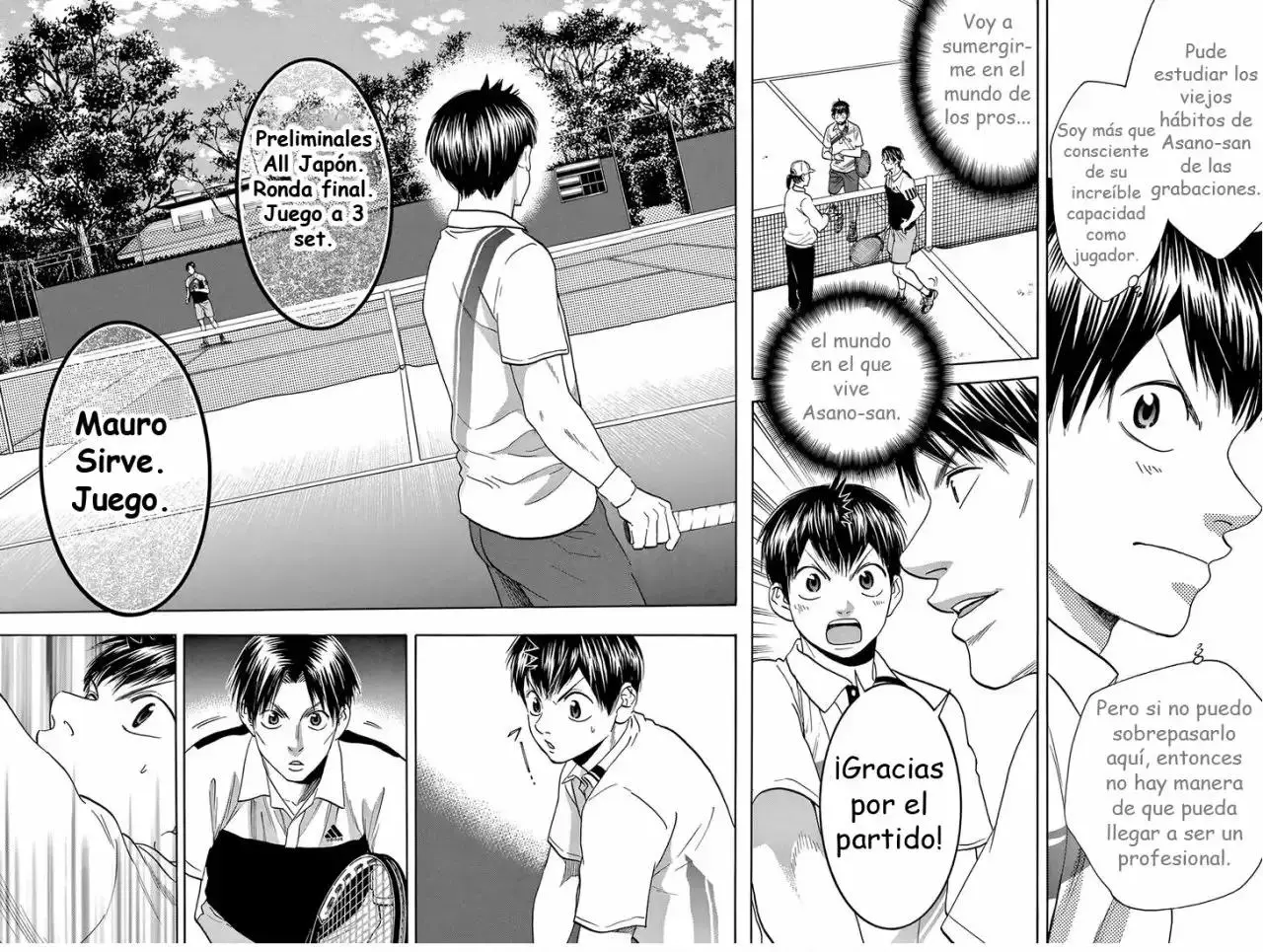 Baby Steps capítulo 302, página 15