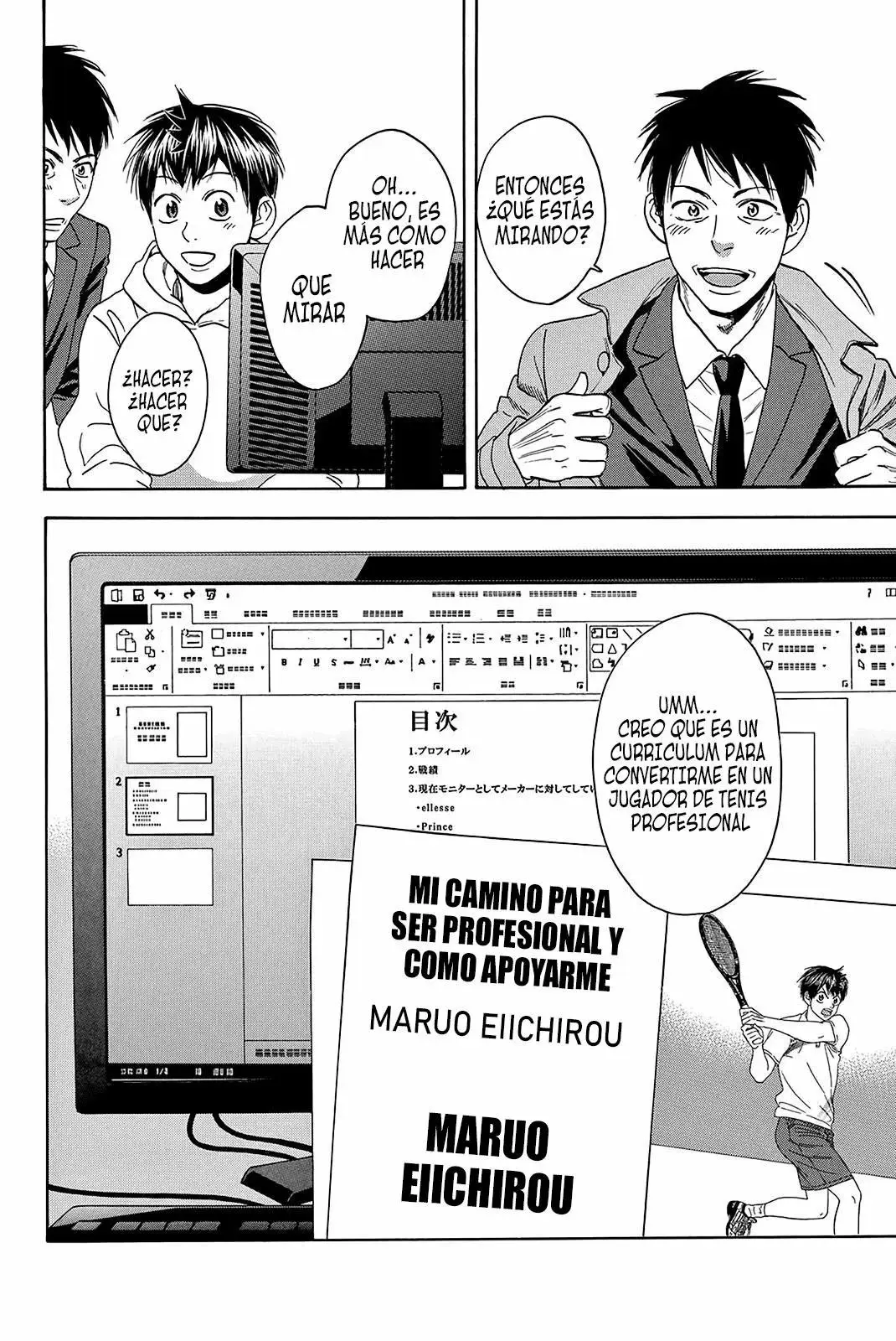 Baby Steps capítulo 347, página 23