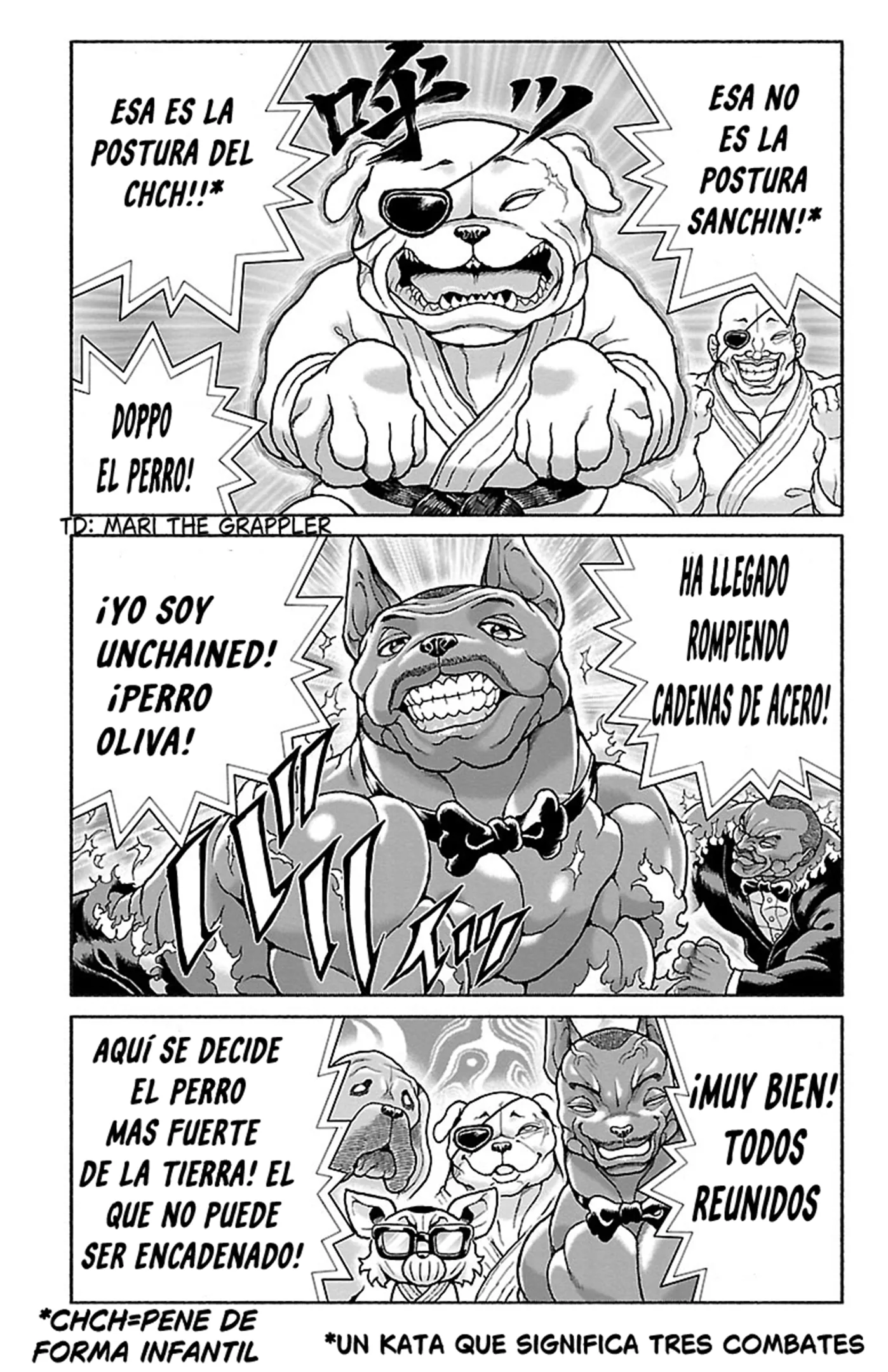 Baki Domoe capítulo 2, página 3