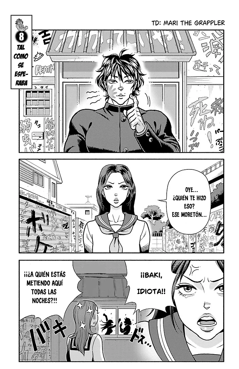 Baki Domoe capítulo 8, página 1