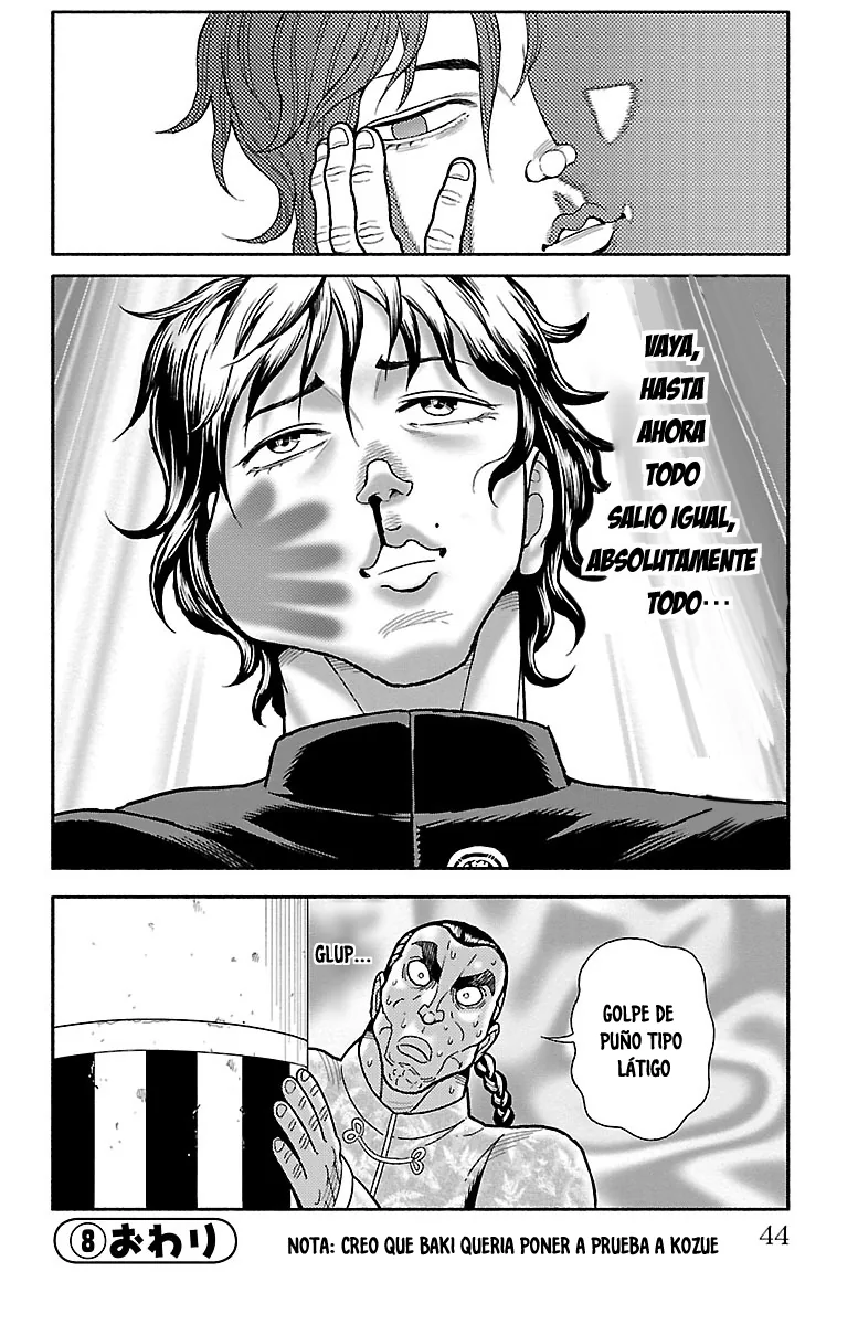 Baki Domoe capítulo 8, página 4