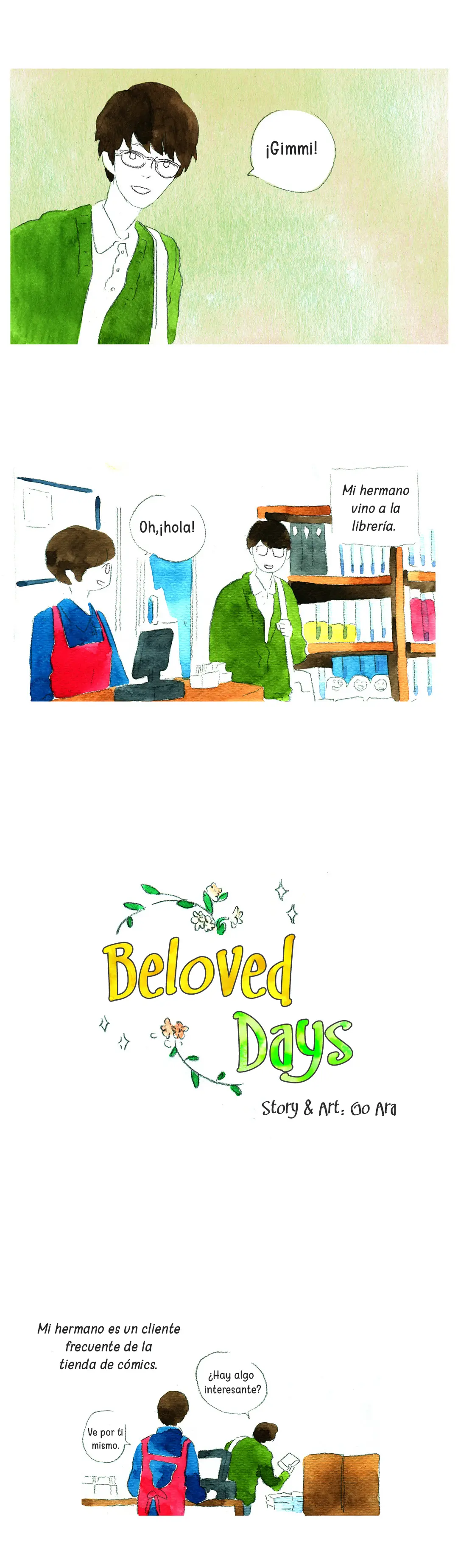 Beloved Days capítulo 1, página 1