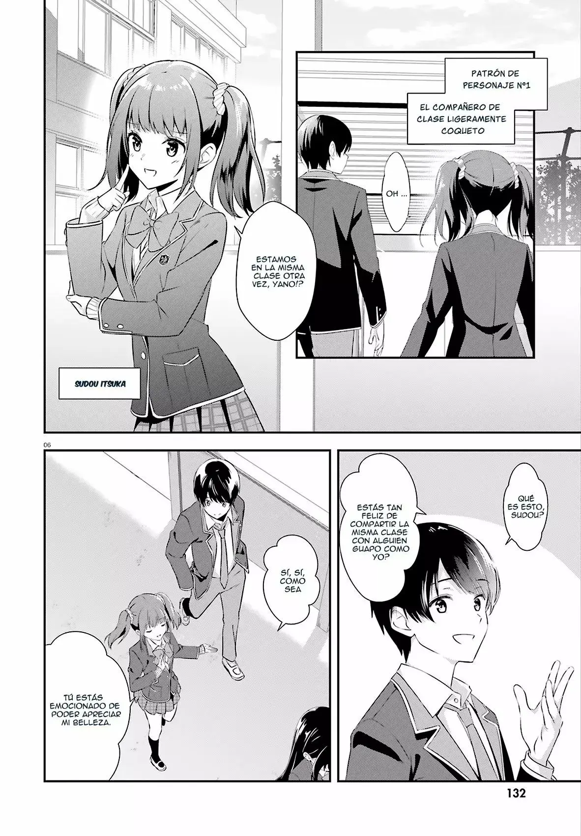 Bizarre Love Triangle capítulo 1, página 6