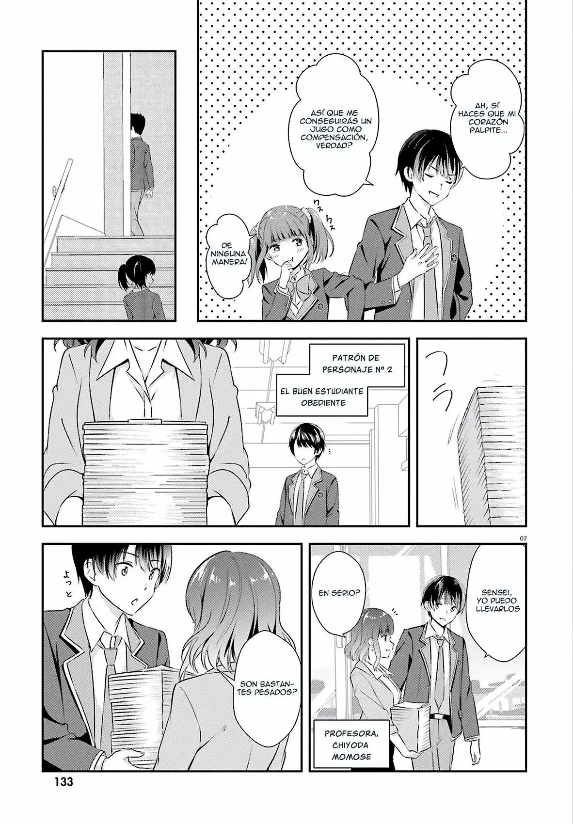 Bizarre Love Triangle capítulo 1, página 7
