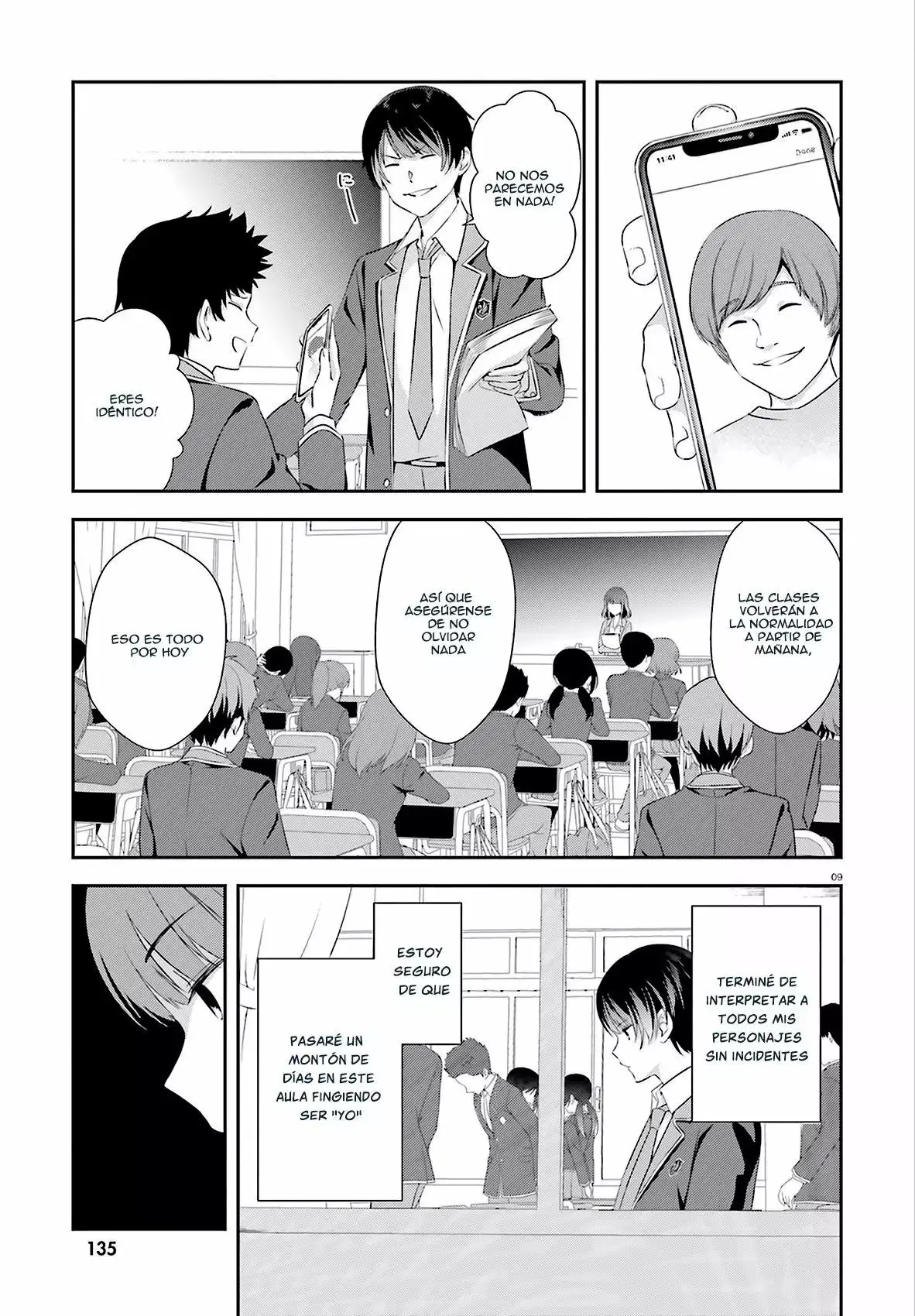 Bizarre Love Triangle capítulo 1, página 9