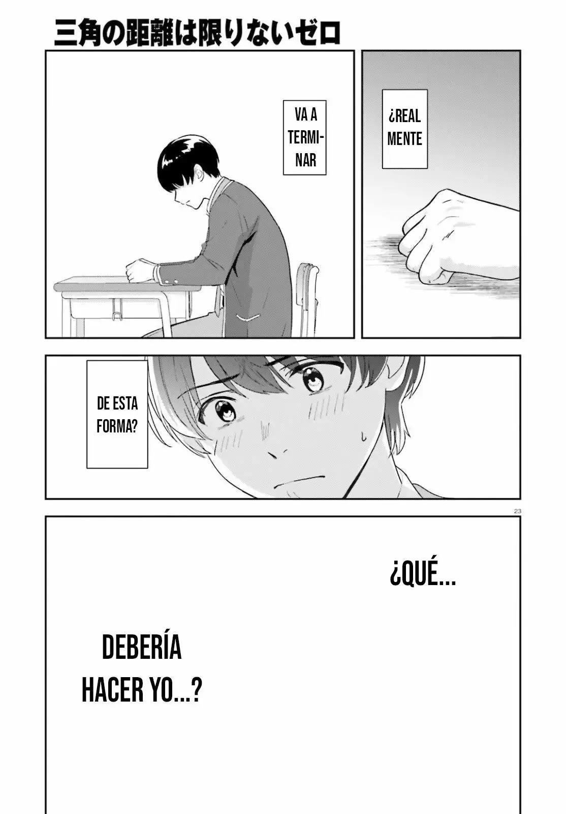 Bizarre Love Triangle capítulo 15, página 24
