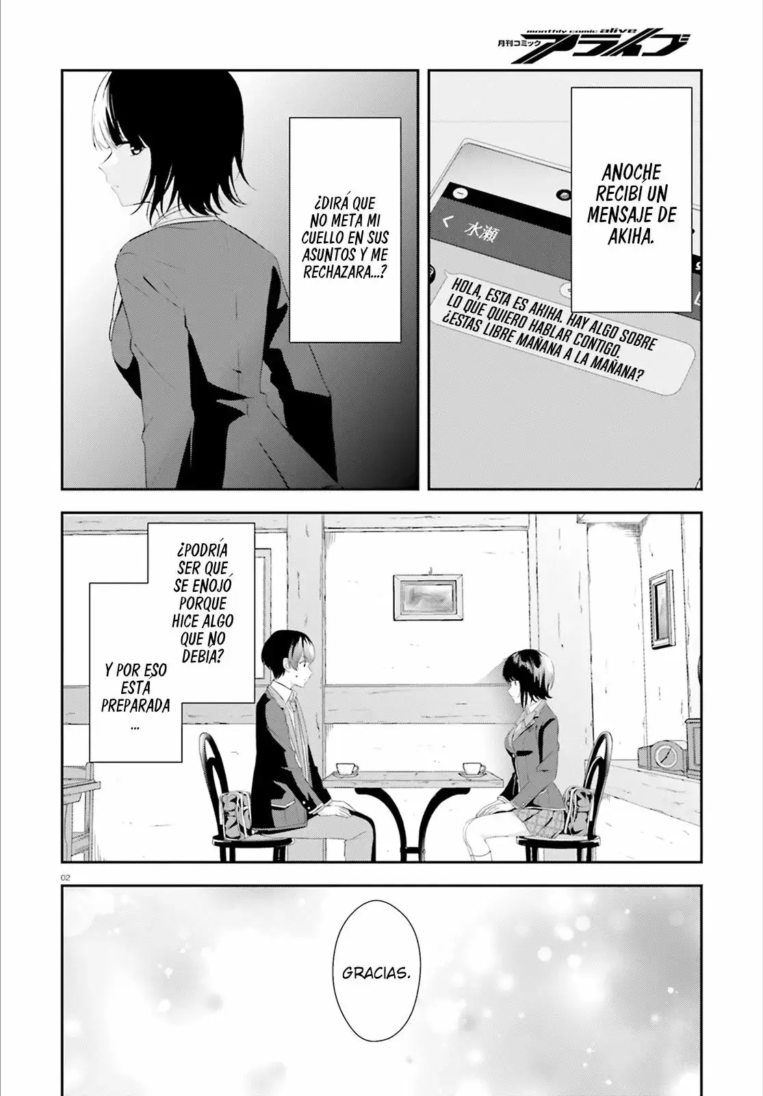 Bizarre Love Triangle capítulo 4, página 2