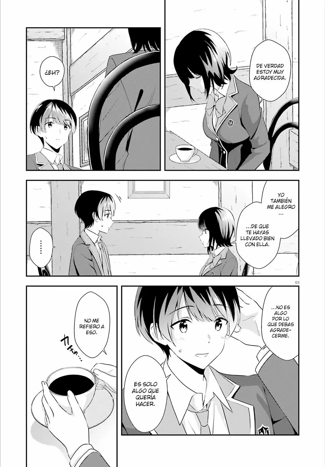 Bizarre Love Triangle capítulo 4, página 3