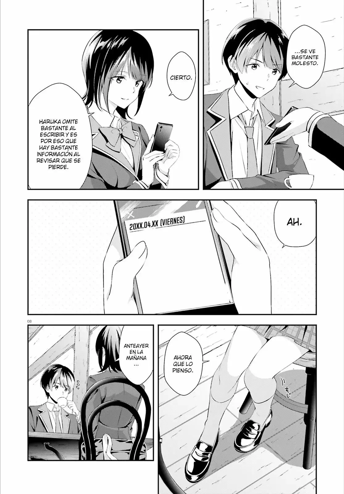 Bizarre Love Triangle capítulo 4, página 8